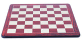 Chess Board with Square size 2.5" in African Padouk and Box wood Look